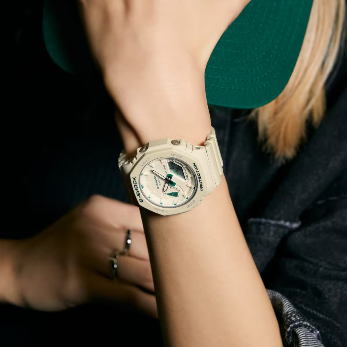 Women's Casio G-Shock Analog-Digital Watch |GMA-S2100GA-7AJF